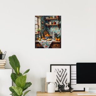 Impasto Küchenecke Poster