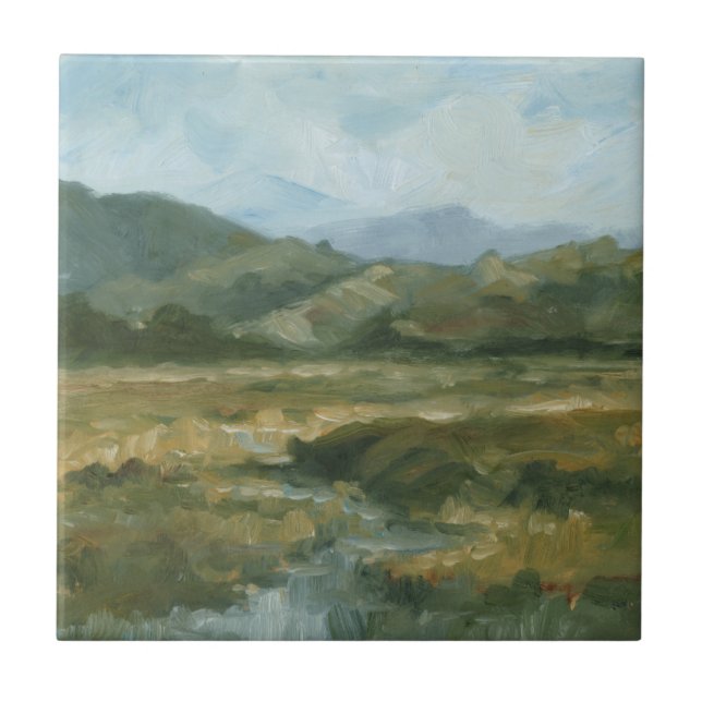 Impasto Landschaft III Fliese (Vorderseite)