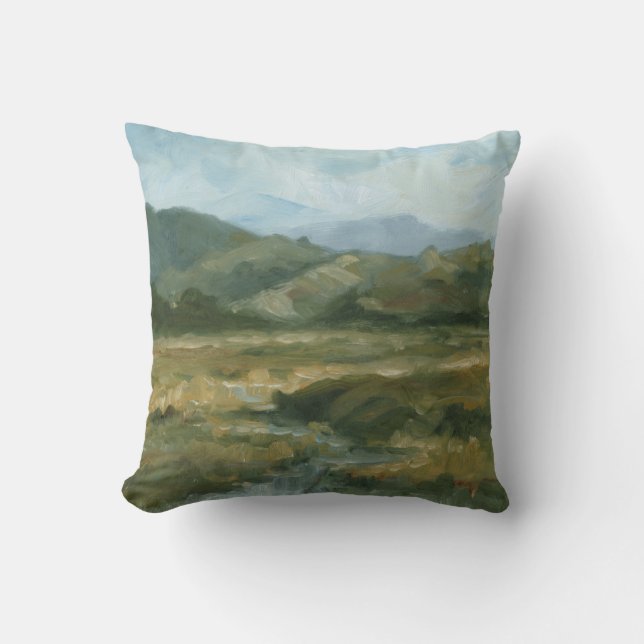 Impasto Landschaft III Kissen (Vorderseite)