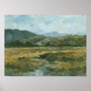 Impasto Landschaft III Poster