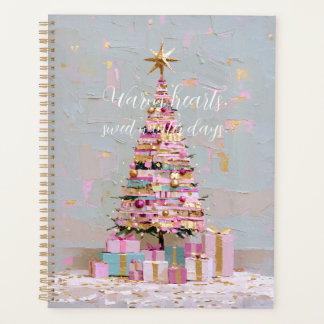 Impasto-Rosa-und-Gold-Weihnachtsbaum Planer