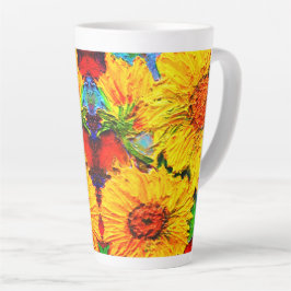 Impasto Sonnenblumen Milchtasse