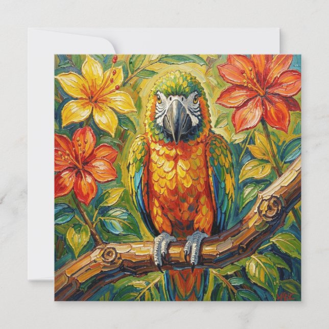 Impastos Colorful Parrot   (Vorderseite)