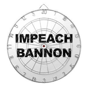 IMPEACH BANNON DARTSCHEIBE