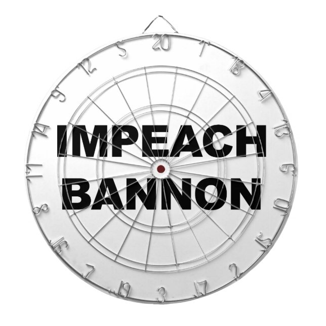 IMPEACH BANNON DARTSCHEIBE (vorne)