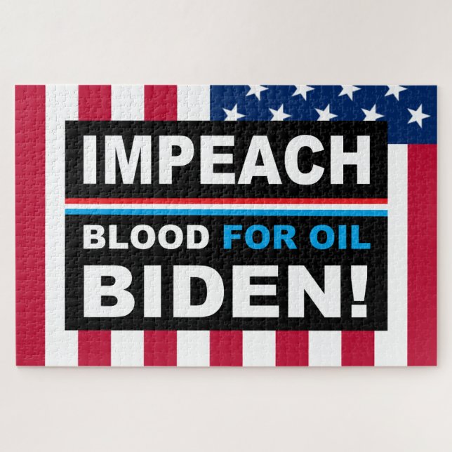 Impeach Blood for oil Biden (Horizontal)