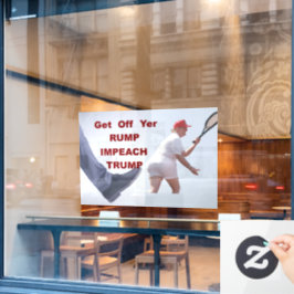 IMPEACH FENSTERAUFKLEBER