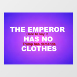 IMPEACH  FENSTERAUFKLEBER