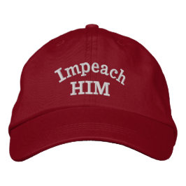 „Impeach HIM“ bestickte Baseballkappe