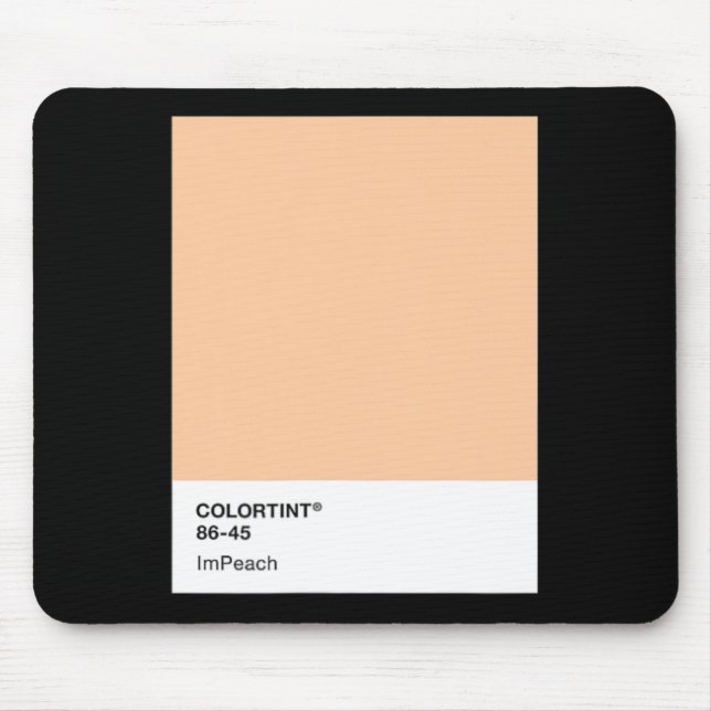Impeach Trump 45 - Farbpalette  Mousepad (Vorne)
