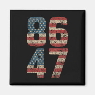 Impeach Trump 86 47 Impeach 47 Feuer Trump 8647 An Magnet