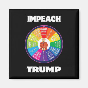 Impeach Trump Anti Trump T-Shirt Lustiges Politisc Magnet