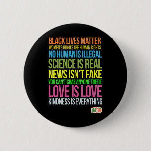 Impeach Trump Edition Black Lives Eklig Woman Resi Button