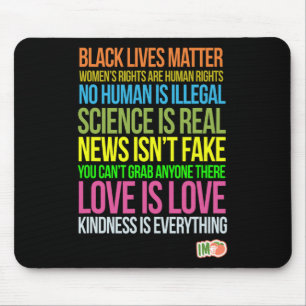 Impeach Trump Edition Black Lives Eklig Woman Resi Mousepad
