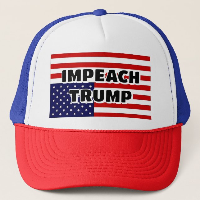 IMPEACH TRUMP (Sie können die Wörter ändern) Truckerkappe (Vorderseite)