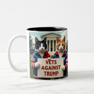 Impeach Trump Zweifarbige Tasse