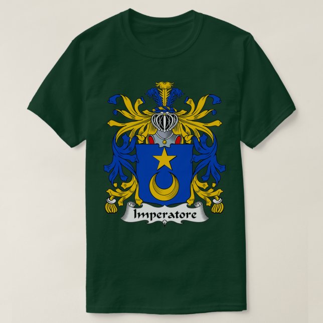 Imperatore Coat of Arms Familienwappen T-Shirt (Design vorne)