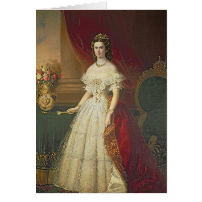Impératrice Elizabeth de la Bavière, 1863 (Devant)