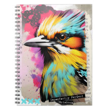 Imperfect notebook - Collage Bird
