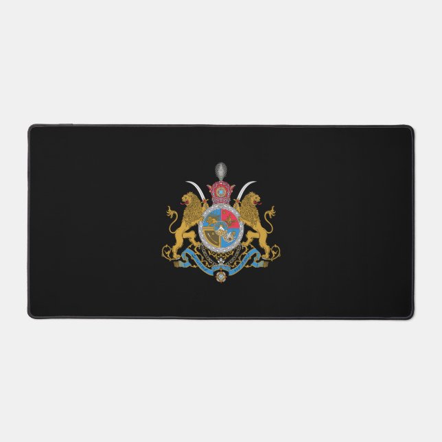 Imperial Coat of Arms of Iran (1925-1979) Schreibtischunterlage (Vorderseite)