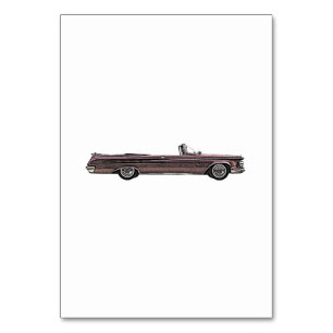 Imperial Crown Cabrio Tischnummer
