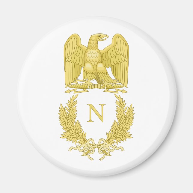 Impérial Napoléon Ier aigle Emblem Magnet (Devant)