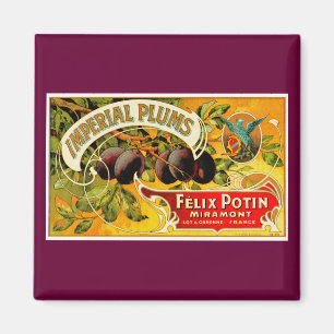 Imperial Plums Magnet