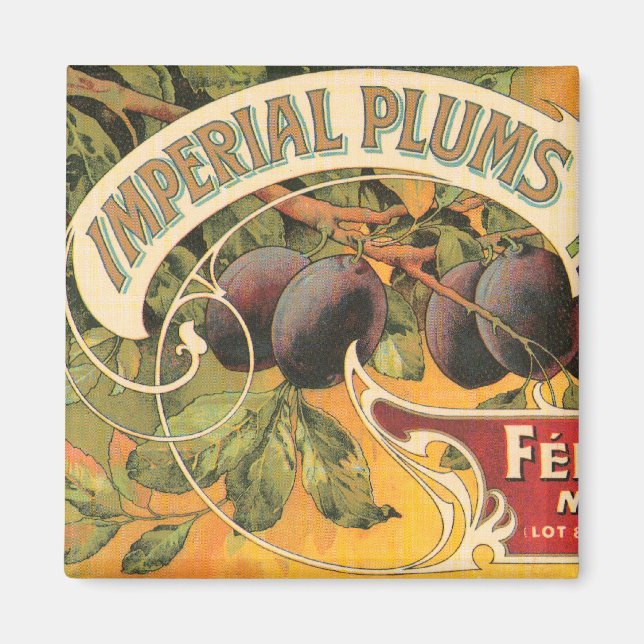 Imperial Plums Magnet (Vorne)