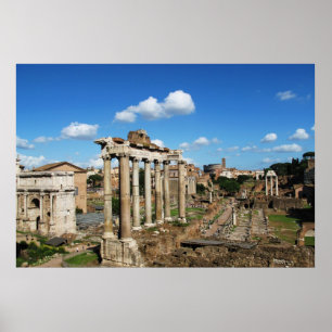 IMPERIAL ROMAN FORUM POSTER