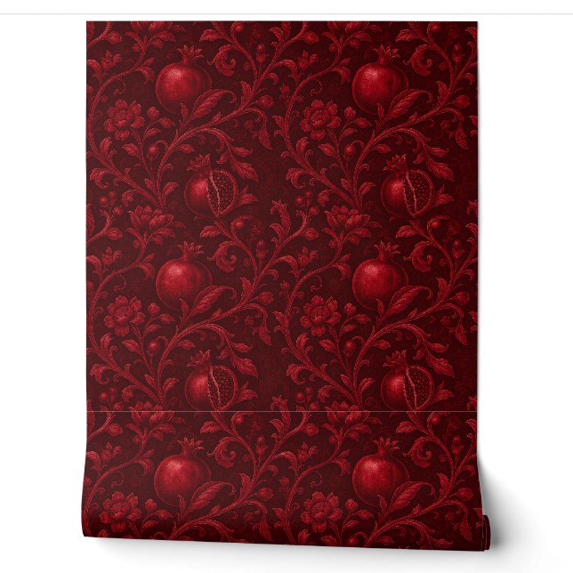 Imperial Ruby Garden | Granatapfel Persisch-(C) Tapete (Abrollen)