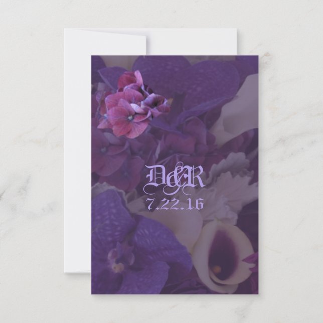 Imperial Silk R.S.V.P. RSVP Karte (Vorderseite)
