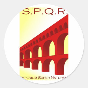 Imperium Supernaturam Runder Aufkleber