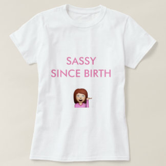 impertinent depuis le T-shirt mignon d'emoji de