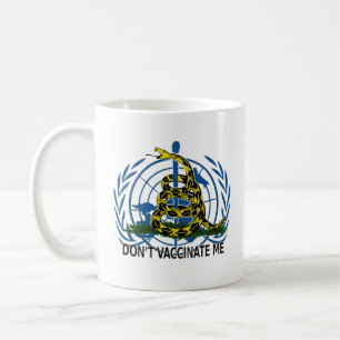 Impfen Sie mich nicht Kaffeetasse