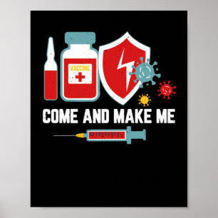 Impfmandat kommt und zwingt mich zur Vax Poster