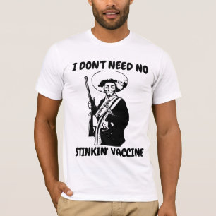 IMPFSTOFF ICH BRAUCHE KEINEN STINKIN'ANTI VAX T -  T-Shirt