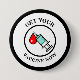 Impfstoff jetzt Covid-19 Moderne Gesundheitsversor Button