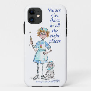 Impfstoffe für Nursen, Nadel und Poodle Case-Mate iPhone Hülle