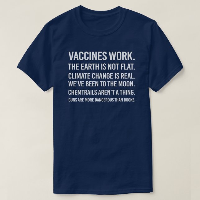 Impfstoffe T-Shirt (Design vorne)