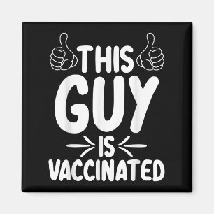 Impfte Funny Spaß Grafischer Kostenvoranschlag Pro Magnet