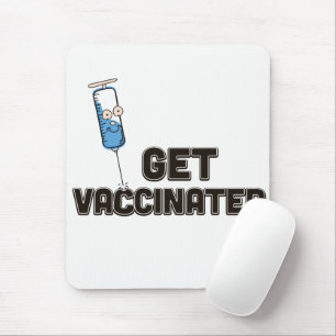 Impfung erhalten mousepad