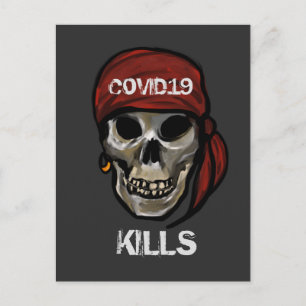 Impfung erhalten postkarte