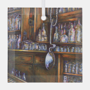implizit verstanden ornament aus glas