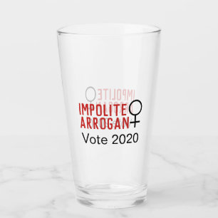 Impolite Arrogant Frauensymbol 2 Line 2020 Glas