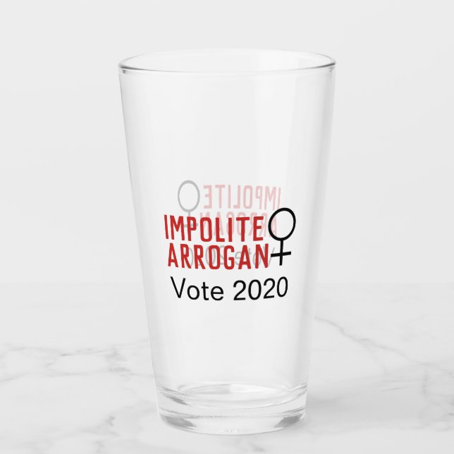 Impolite Arrogant Frauensymbol 2 Line 2020 Glas (Vorderseite)