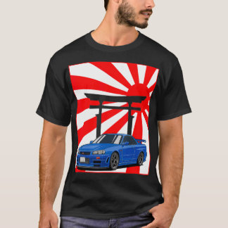 Import Tuner Street Racing Drift JDM Aufstieg Japa T-Shirt