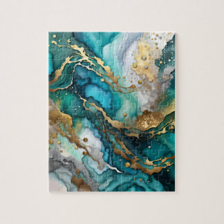 Impossible abstrait en marbre puzzle