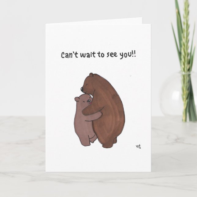 Impossible d'attendre la carte Voir (Devant)