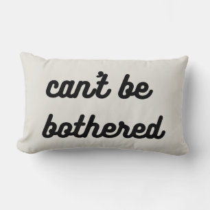 Impossible d'être gêné Coussin de crème