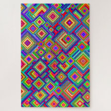 Impossible Diamond Muster Jigsaw Puzzle